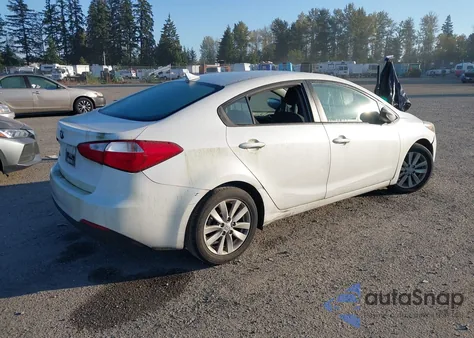 2016 Kia Forte Lx из США, поврежденный, VIN KNAFX4A67G5449945